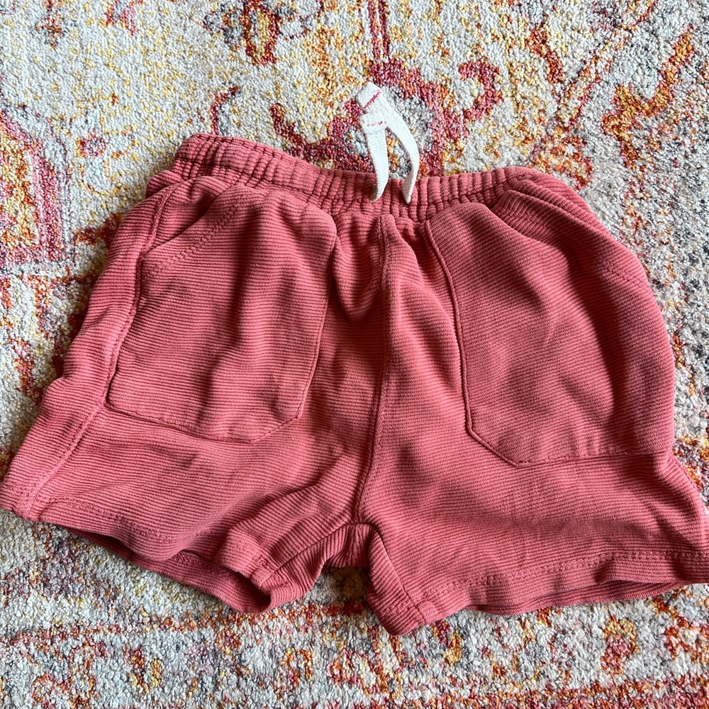 Kid’s Casual Red Shorts